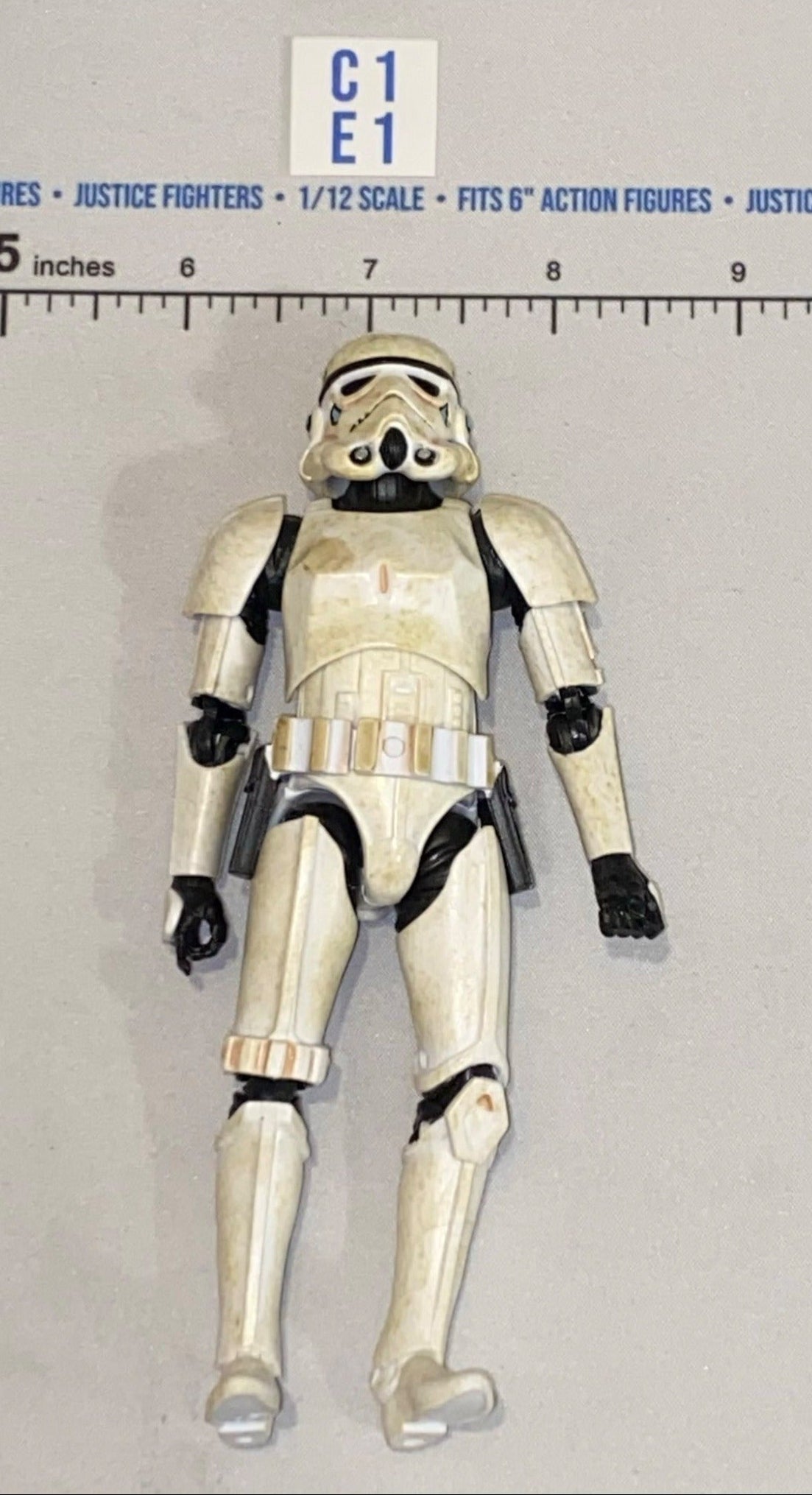 1/12 Scale Star Wars Sandtrooper Action Figure - Star Wars Black Series
