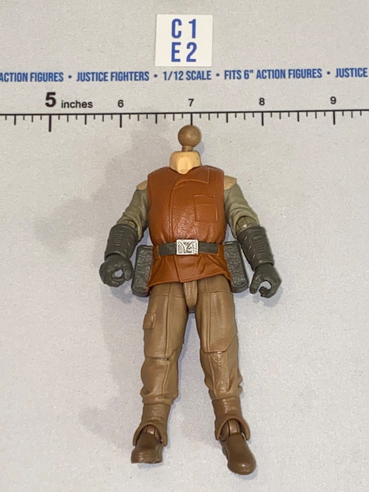 1/12 Scale Short Sci-Fi Figure Body - Star Wars Black Series