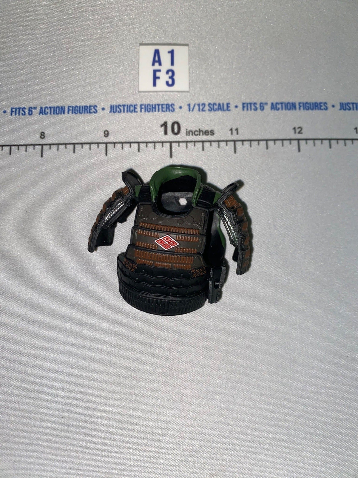 1/12 Scale Feudal Japanese Samurai Chest Armor Do - GI Joe Classified