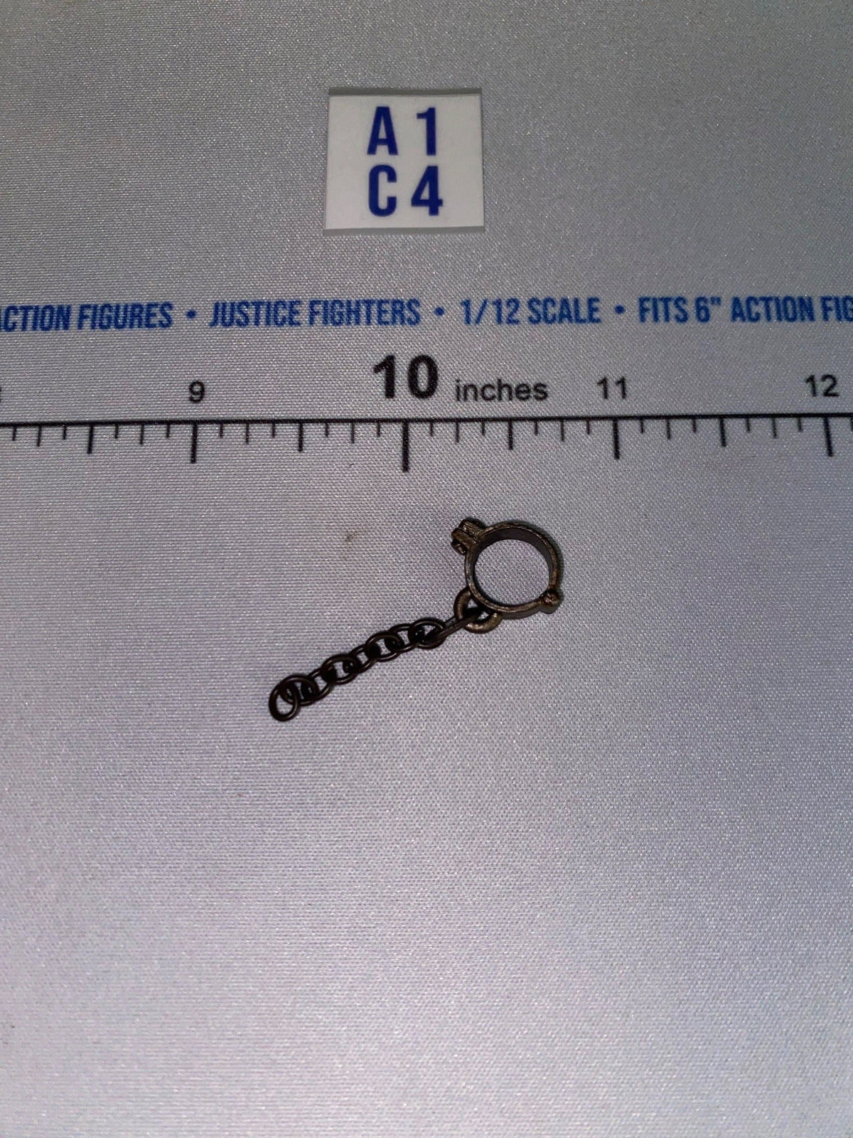 1/12 Scale Four Horsemen - Mythic Legions Fantasy Era Prison Shackles with Chain Set - Bronze Single