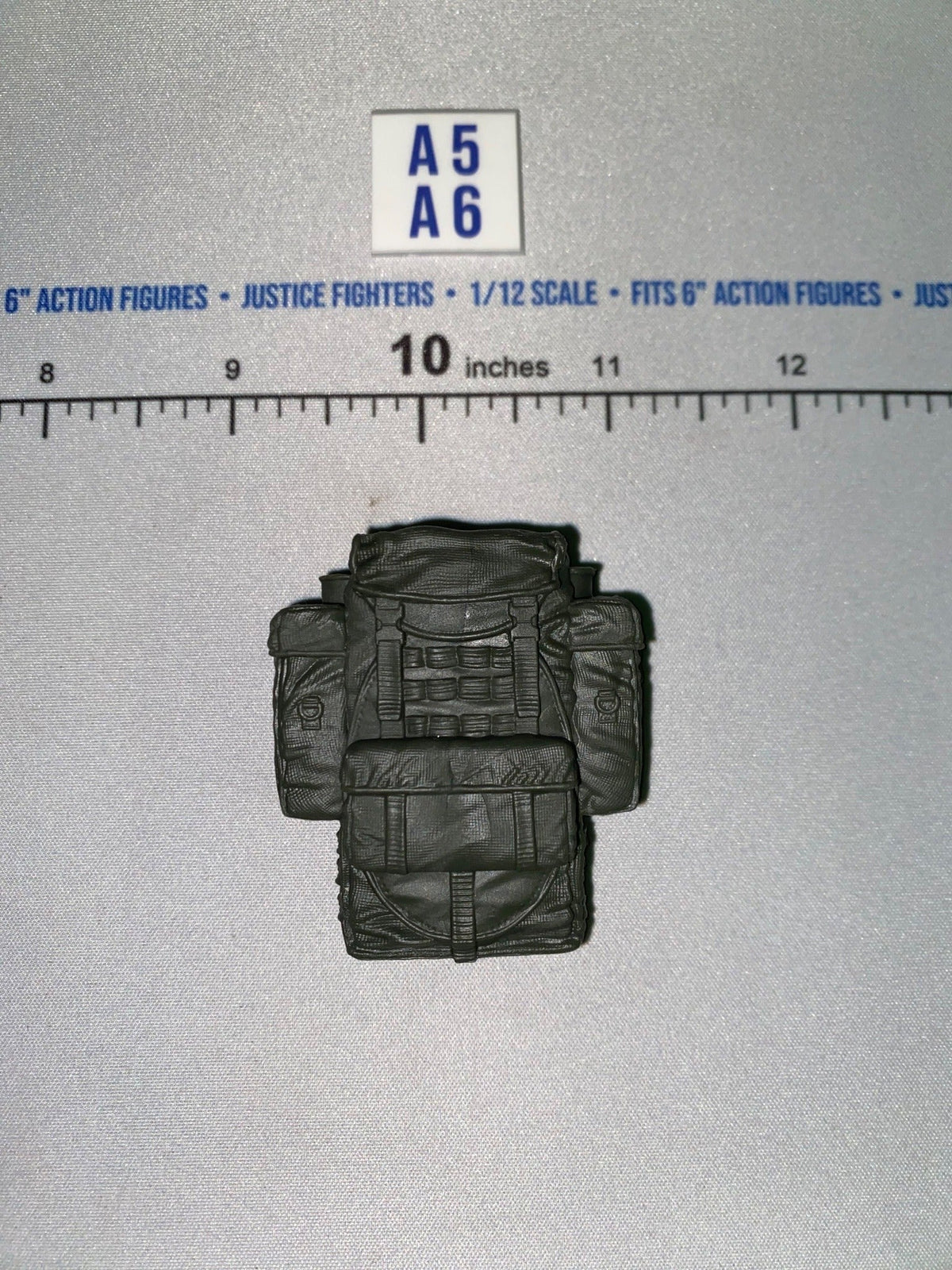 1/12 Scale Modern Era Military Large Tactical Backpack - GI Joe Classified