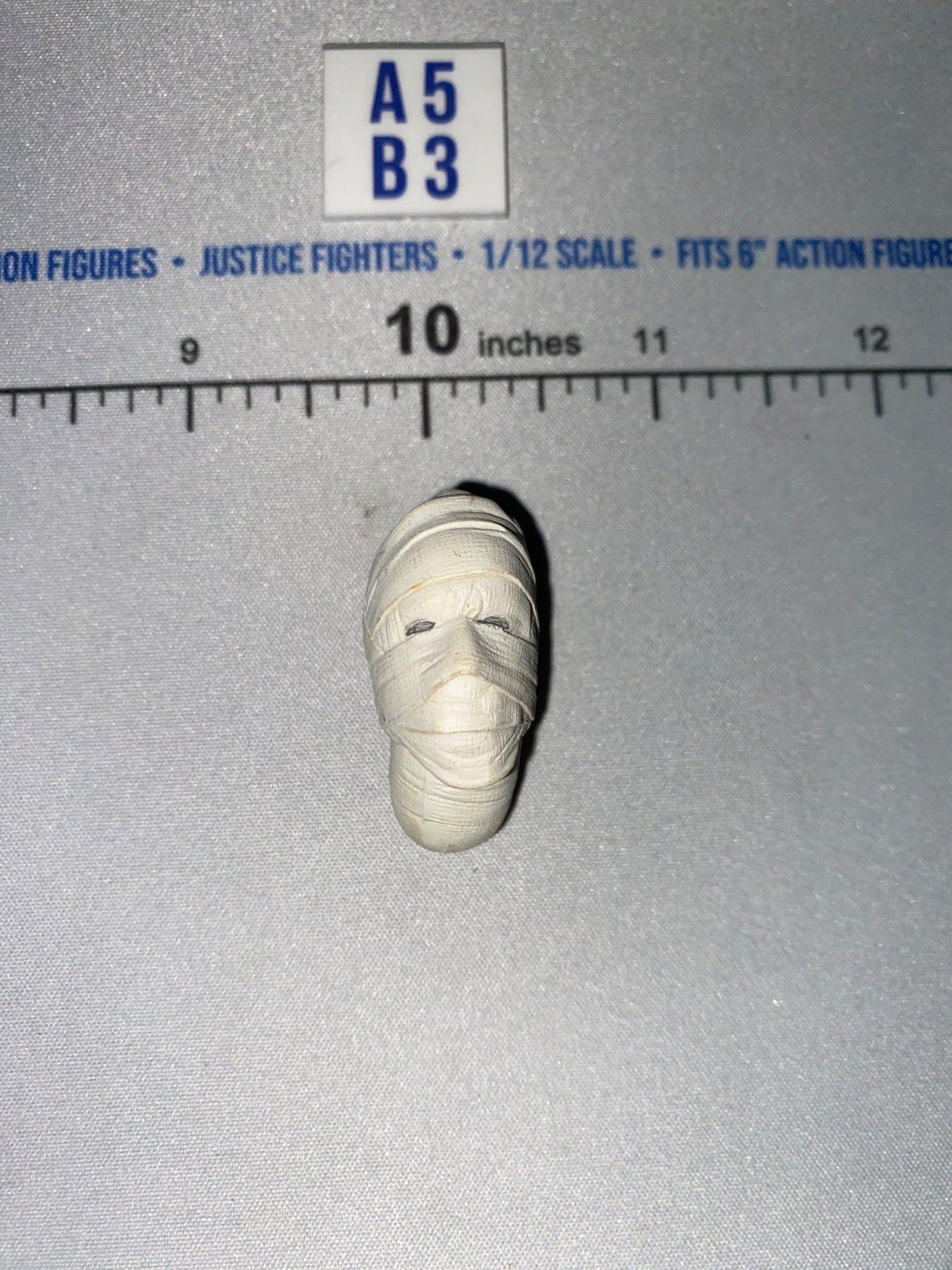 1/12 Scale Mummy Head Sculpt - Closed Eyes
