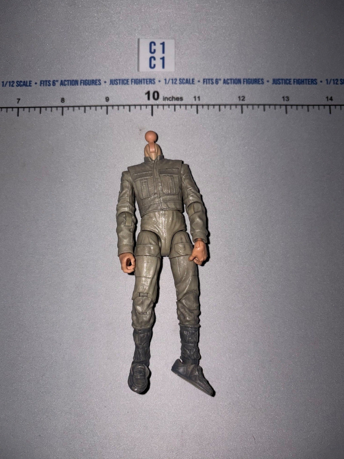 1/12 Scale Bespin Luke Figure Body - Star Wars Black Series