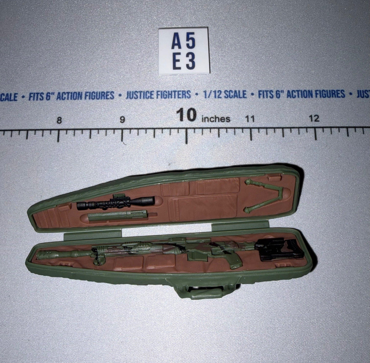1/12 Scale Modern Era Sniper Rifle and Case Set - GI Joe Classified