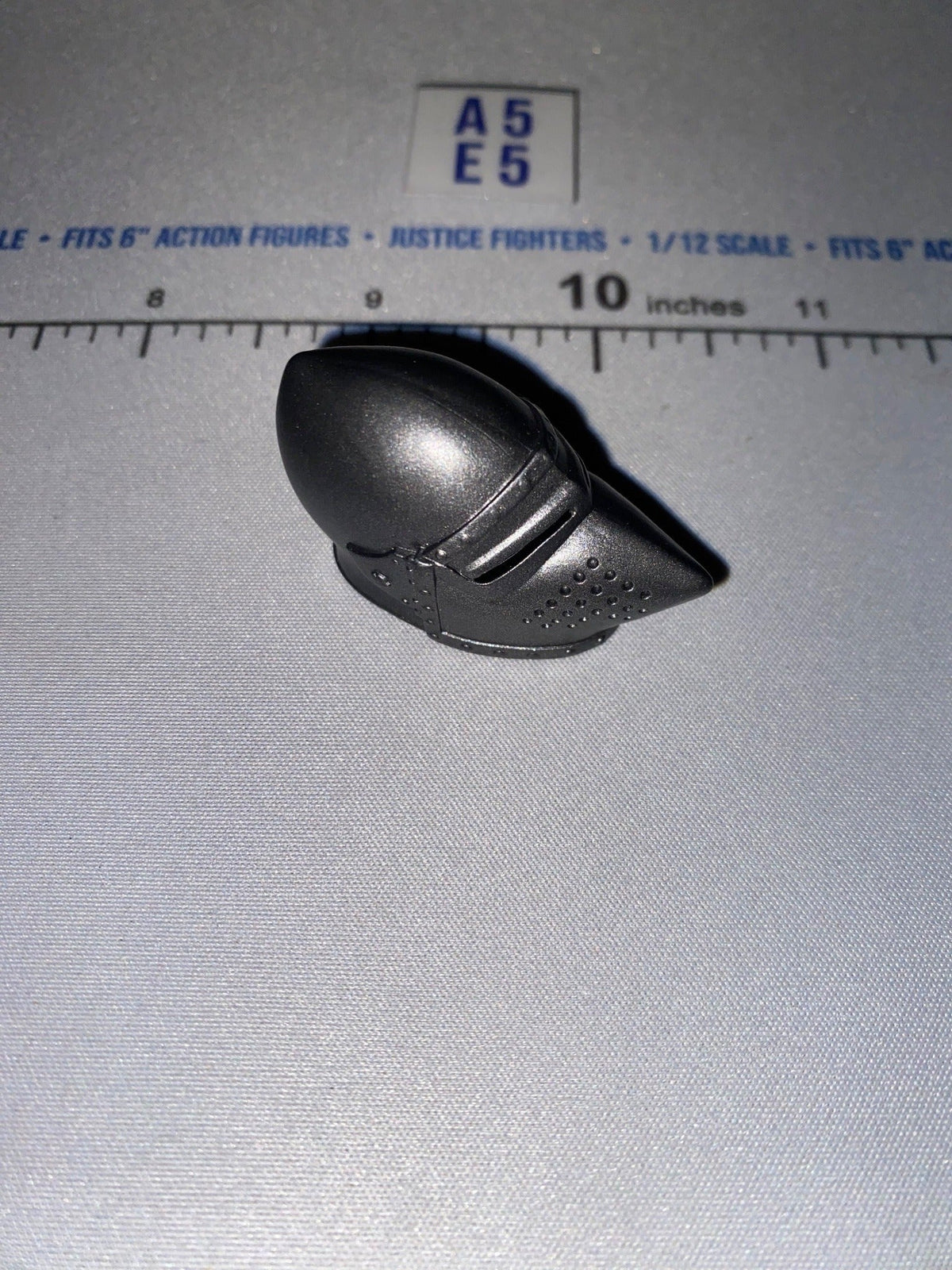 1/12 Scale Medieval Knight Closed Visor Helmet - Four Horsemen - Mythic Legions
