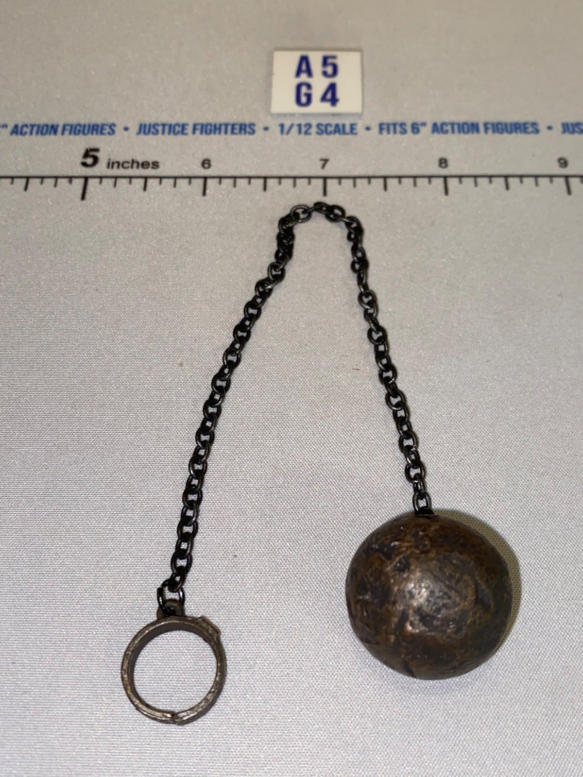 1/12 Scale Four Horsemen - Mythic Legions Fantasy Era Prison Ball and Chain with Ring Shackle