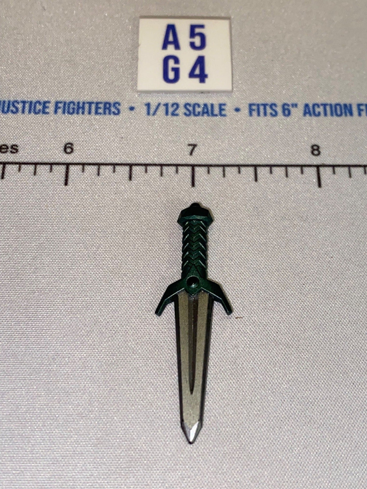 1/12 Scale Fantasy Dagger with Ornate Handle