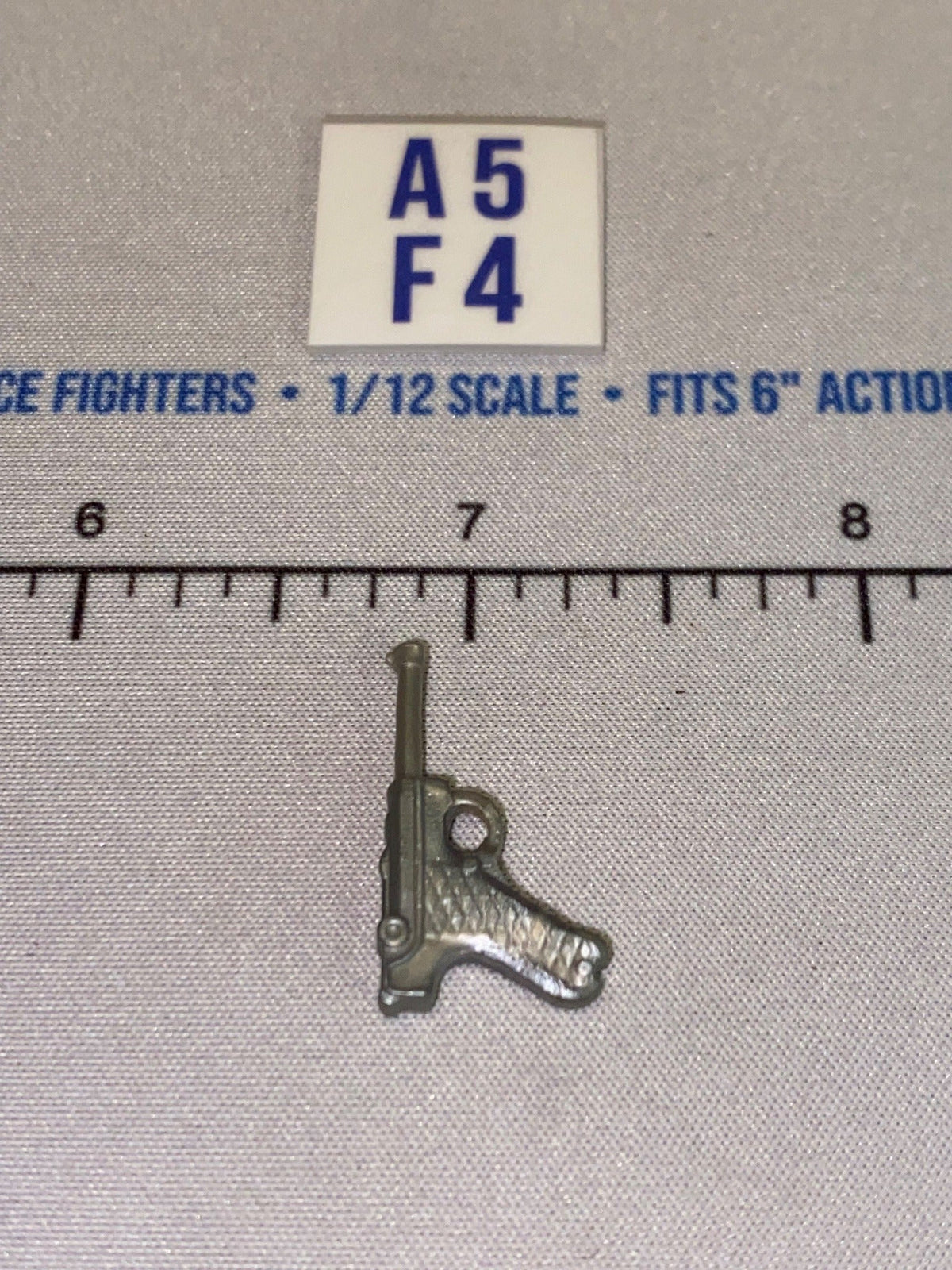 1/12 Scale WWII German Luger P08 Pistol