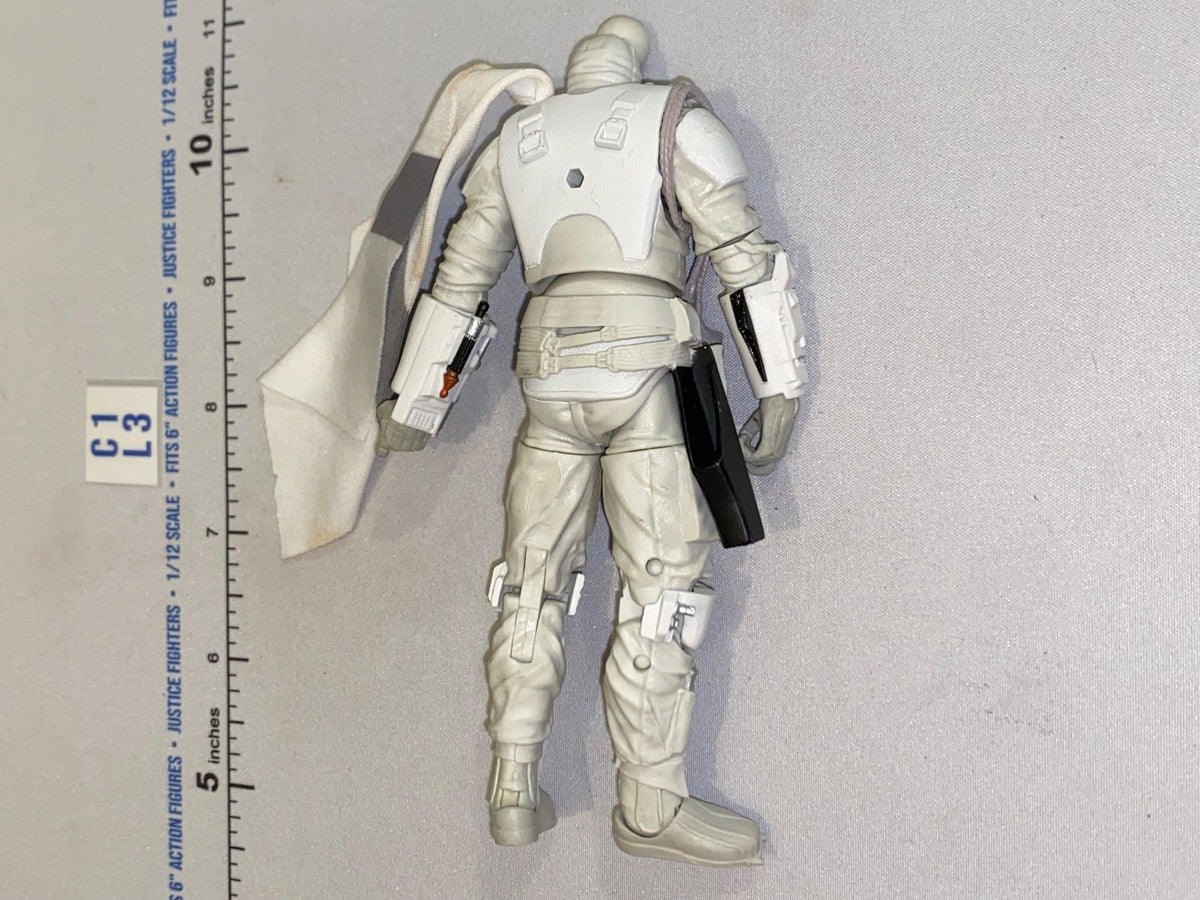 1/12 Scale Star Wars Black Series Boba Fett Mandalorian White Armor Figure