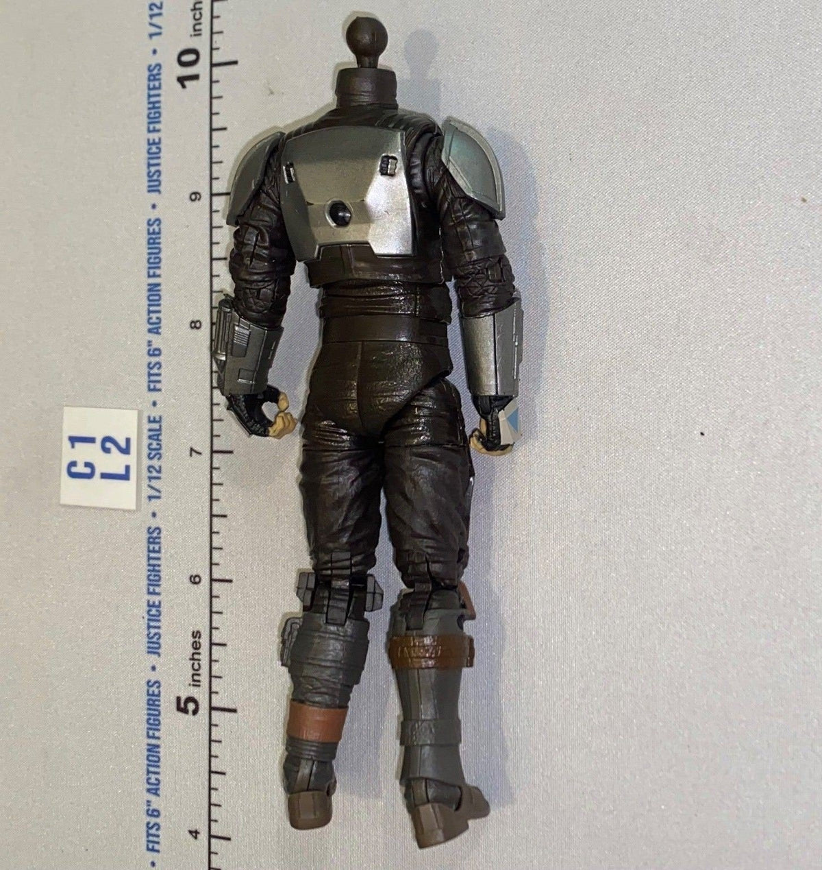 1/12 Scale Sci-Fi Mandalorian Action Figure Body - Star Wars Black Series