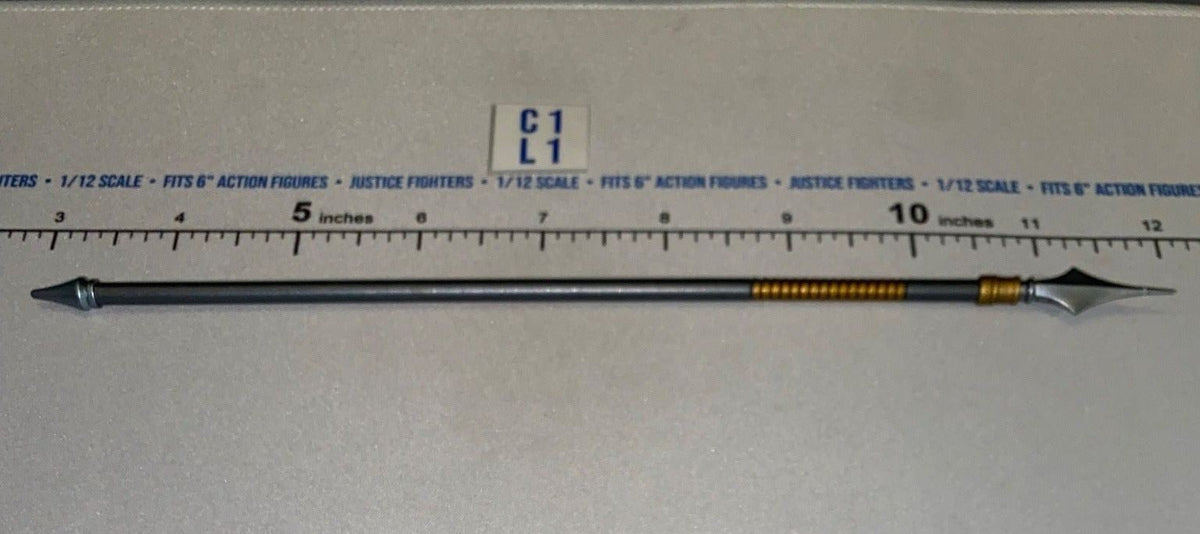 1/12 Scale Fantasy Double-Ended Spear Weapon - Four Horsemen - Mythic Legions