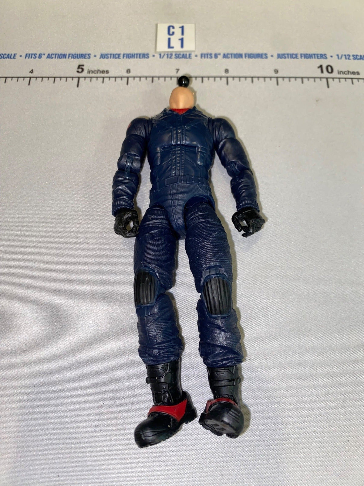 1/12 Scale Modern Era Action Figure Body - Cobra - GI Joe Classified