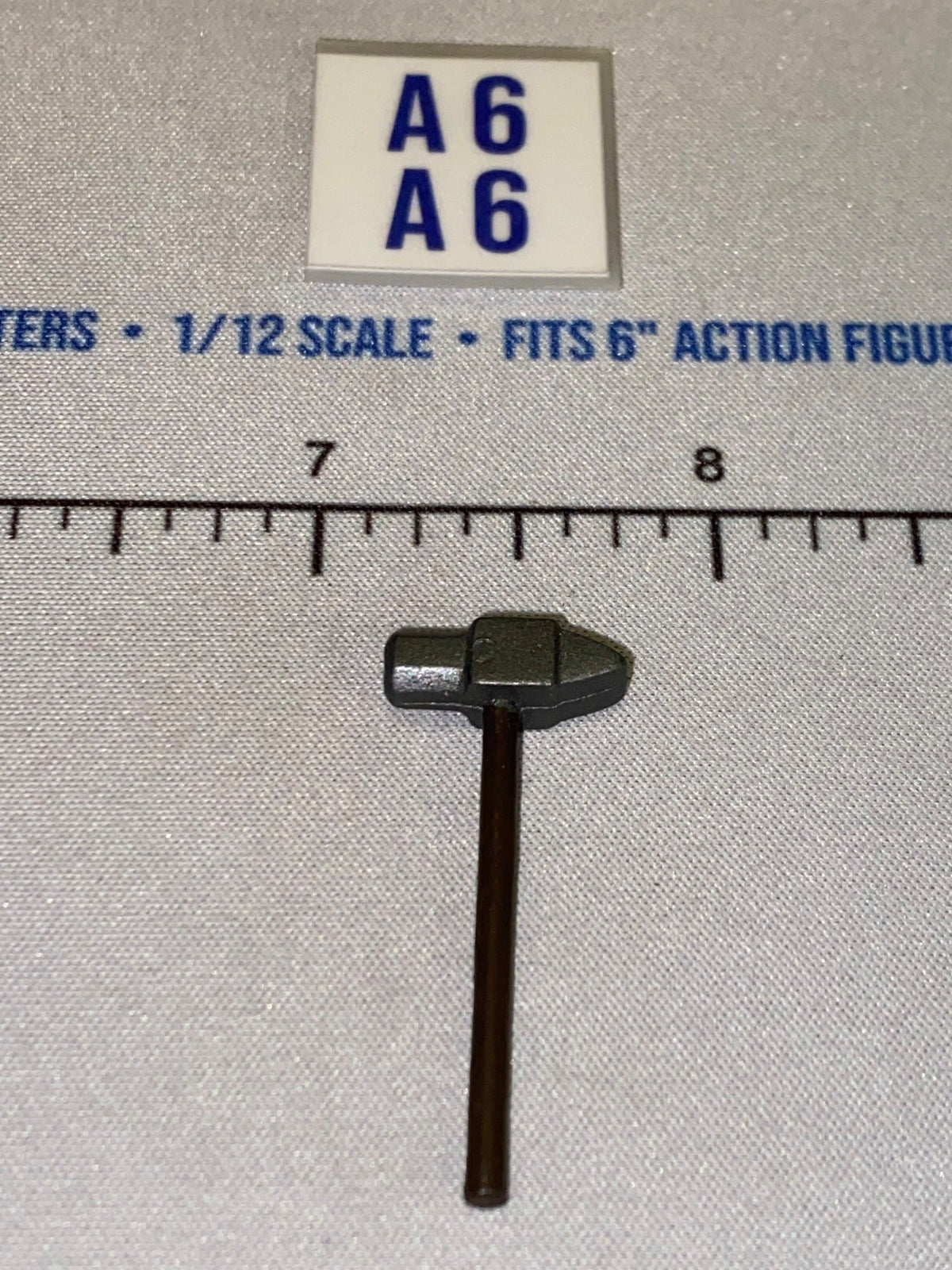 1/12 Scale Western Medieval Blacksmith Hammer Tool