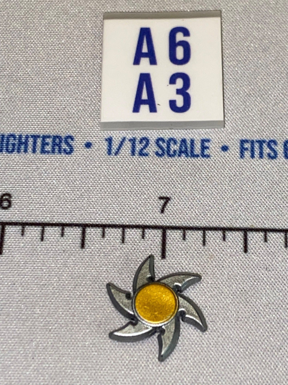 1/12 Scale Fantasy Ninja Throwing Star Shuriken