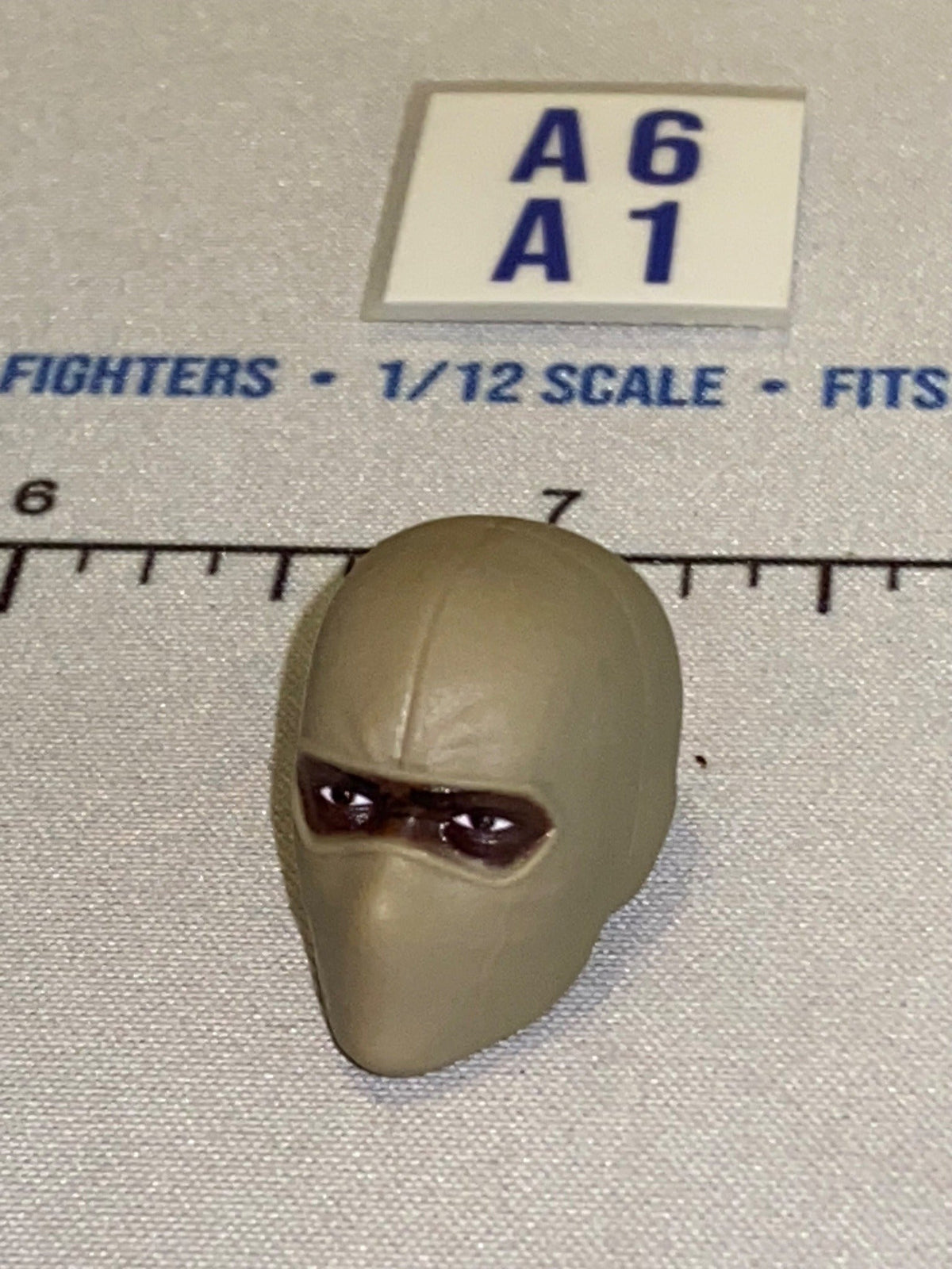 1/12 Scale Modern Era Masked Head Sculpt - GI Joe Classified