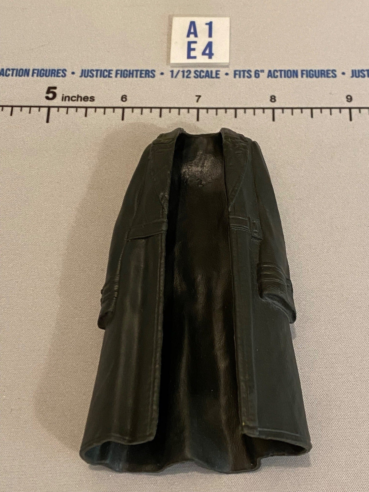 1/12 Scale Science Fiction Long Coat - Black - Star Wars Black Series