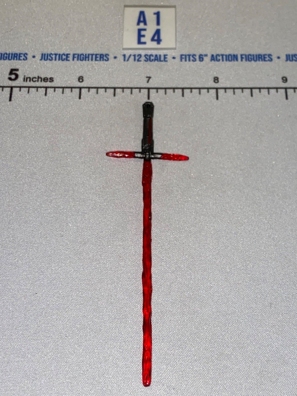 1/12 Scale Sith Crossguard Red Lightsaber - Star Wars Black Series