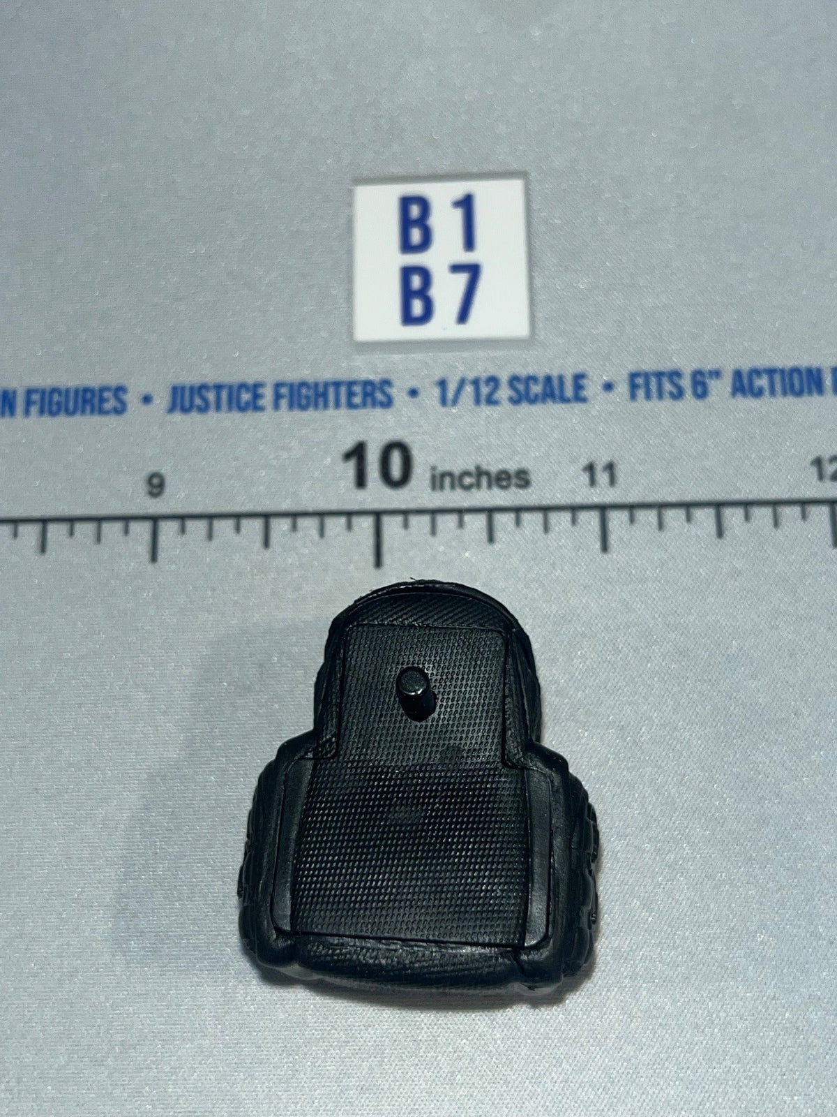 1/12 Scale Modern Era Tactical Backpack - Black - Valaverse