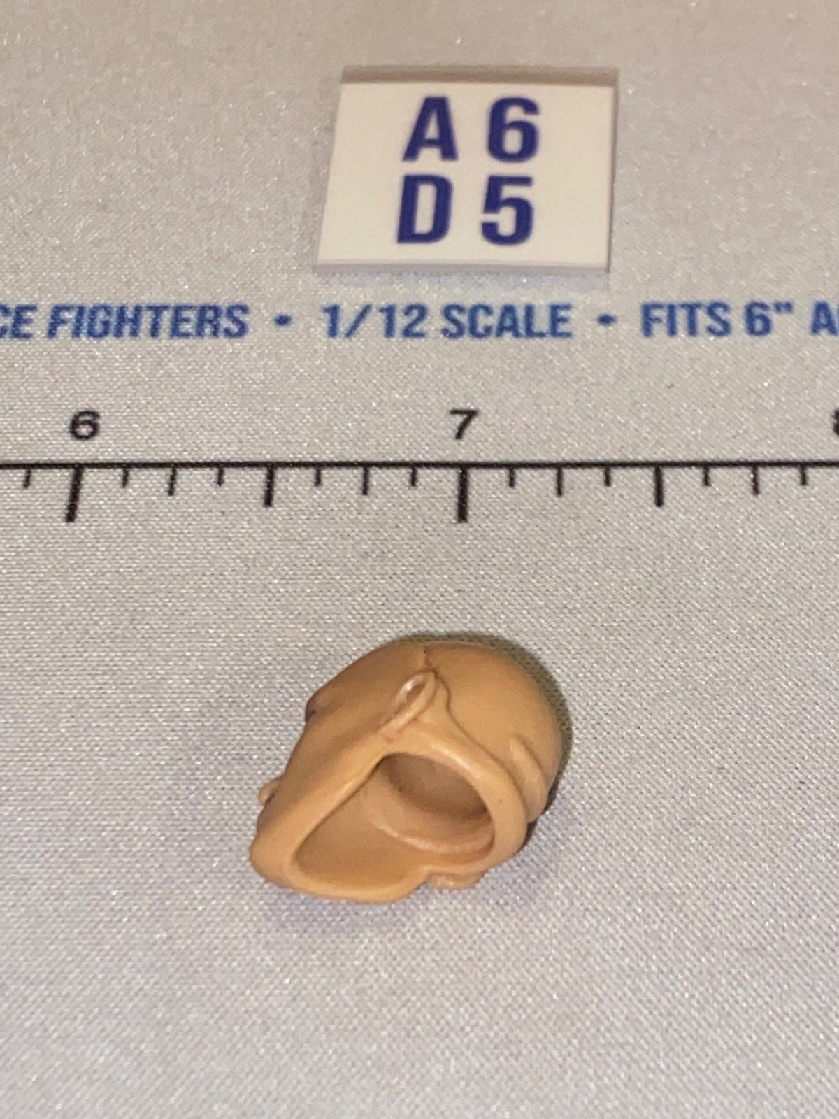 1/12 Scale Bald Female Head Sculpt with Smiling Expression - GI Joe Classified