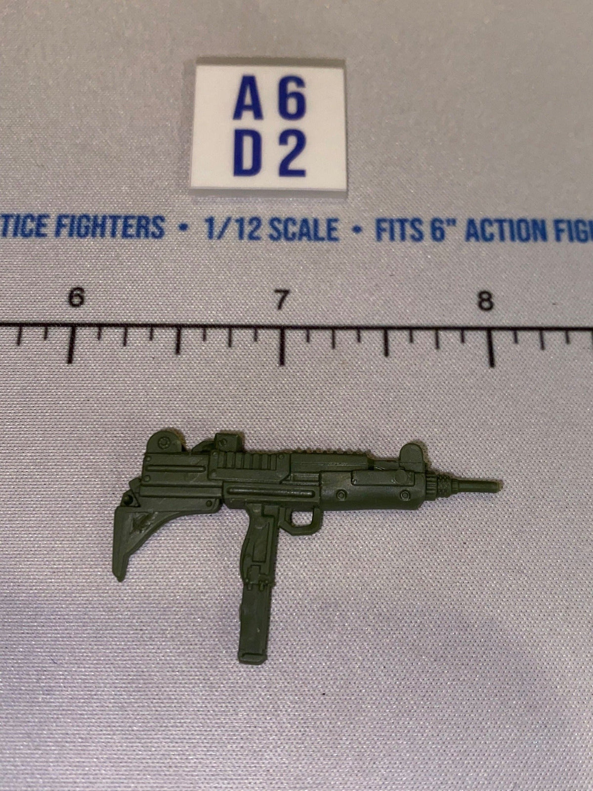 1/12 Scale Modern Era Uzi Submachine Gun with Folding Stock - GI Joe Classified