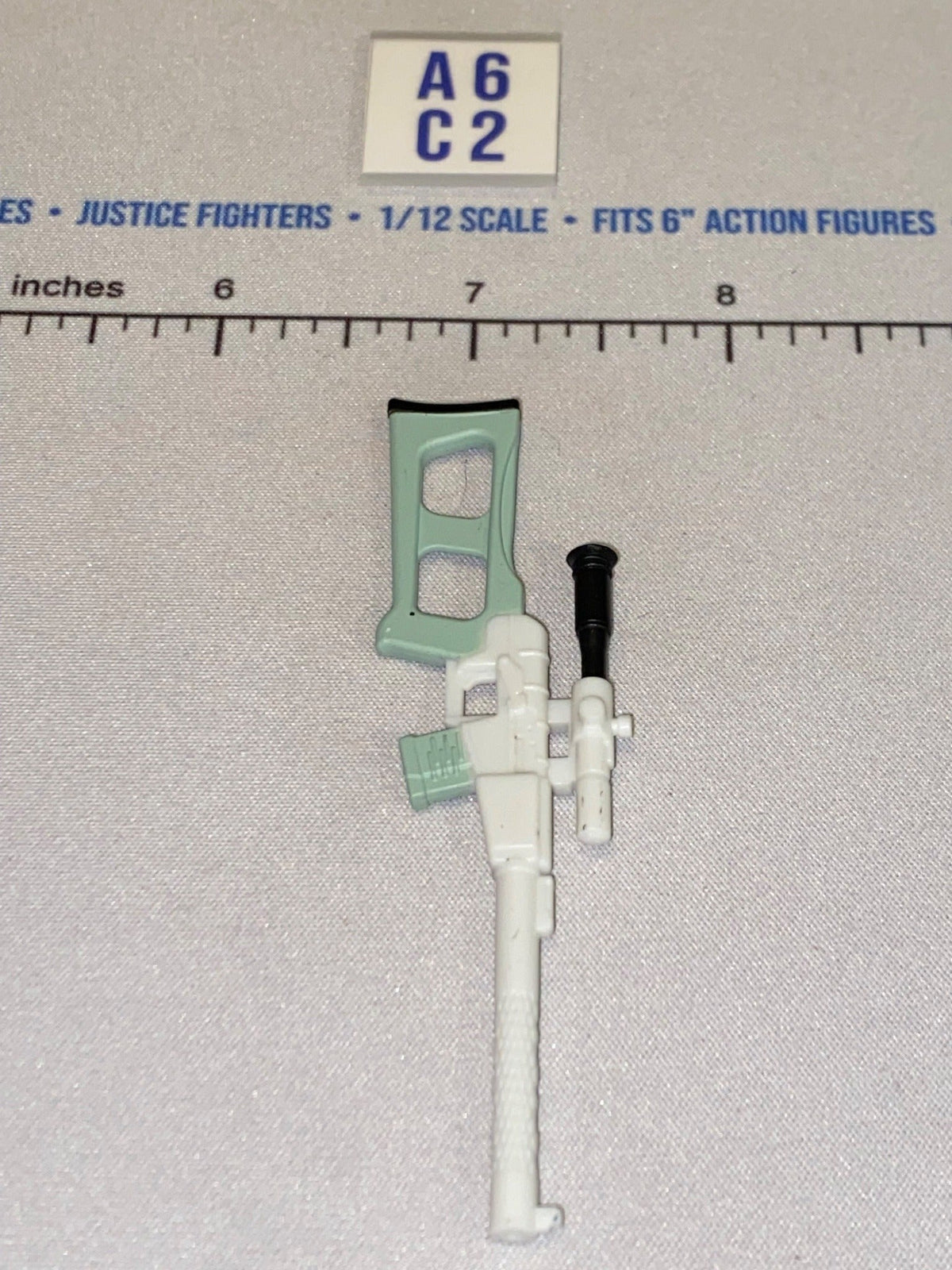 1/12 Scale Modern Era Russian Sniper Rifle with Scope - Arctic - Valaverse