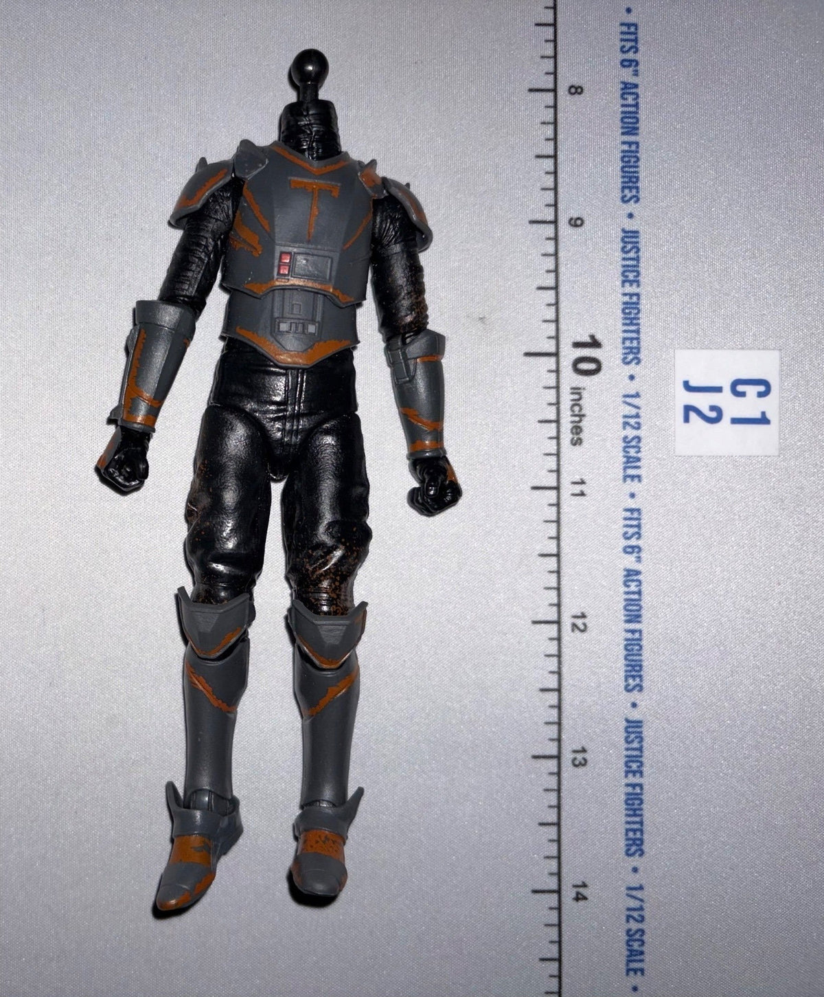 1/12 Scale Sith Figure Body - Star Wars Black Series