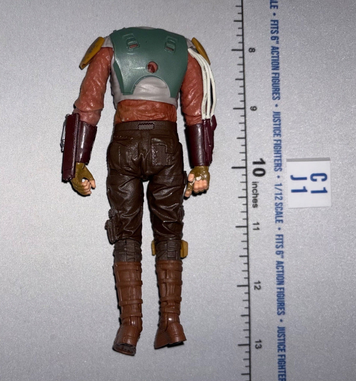 1/12 Scale Mandalorian Marshall Figure Body - Star Wars Black Series
