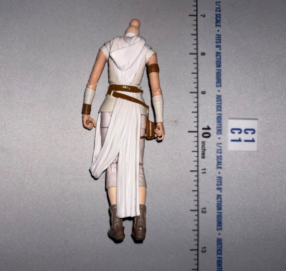 1/12 Scale Female Action Figure Body - Star Wars Black Series - White Robes
