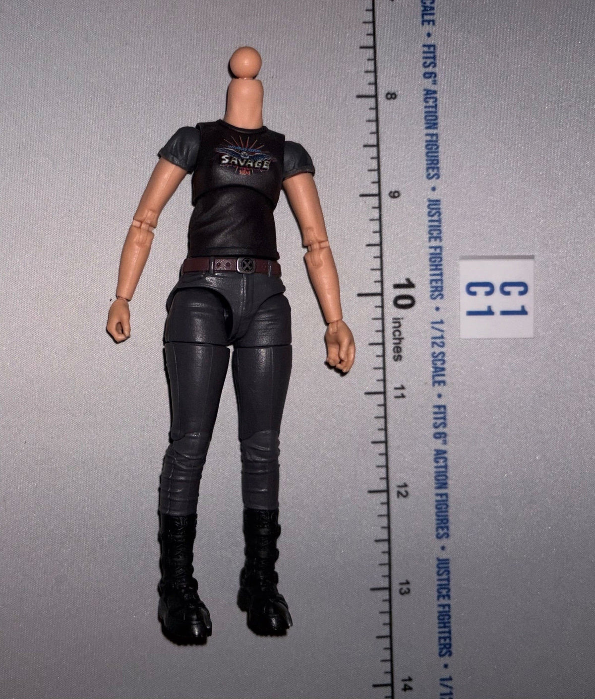 1/12 Scale Modern Era Female Civilian Action Figure Body - Marvel Legends
