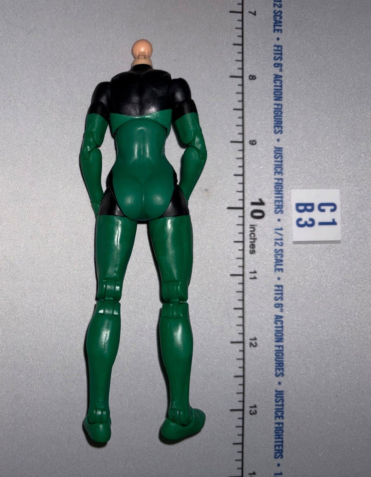 1/12 Scale Marvel Legends Superhero Female Action Figure Body - Green Costume