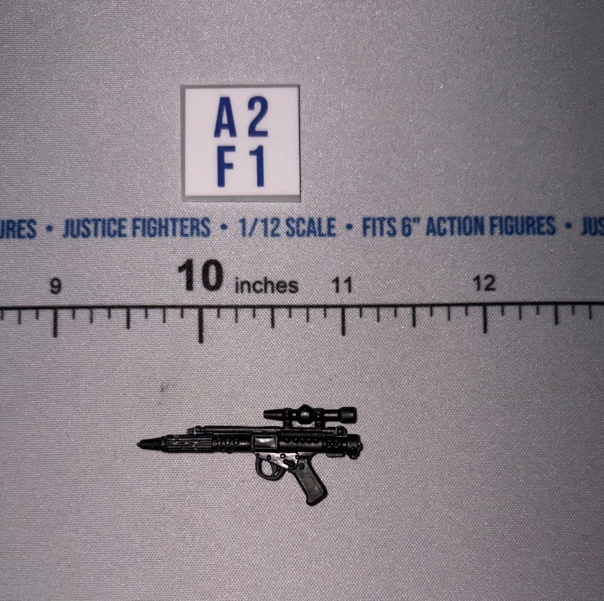 1/12 Scale Rebel Blaster Rifle - Star Wars Black Series - Dark Gray