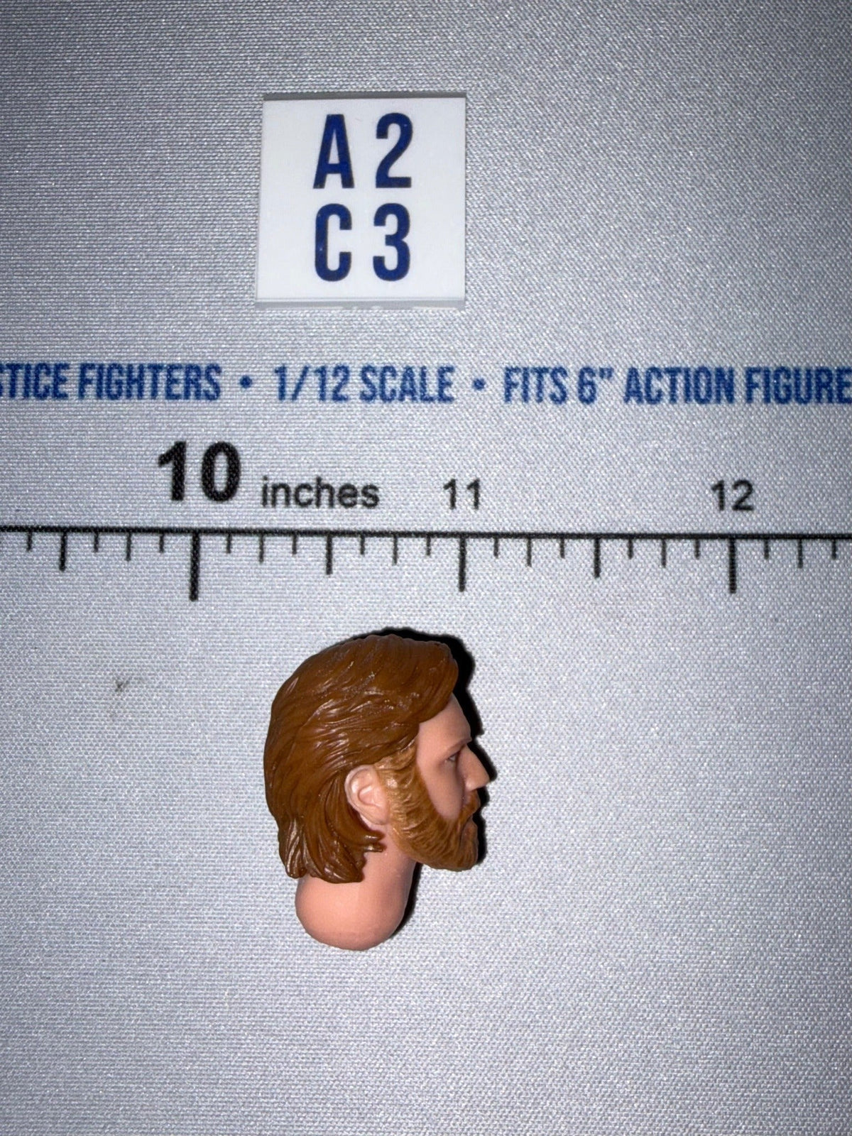 1/12 Scale Obiwan Male Head Sculpt - Star Wars Black Series