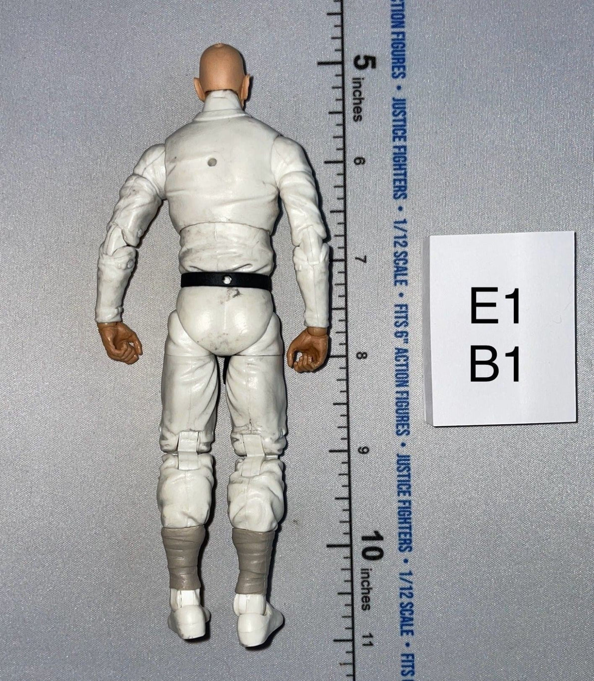 1/12 Scale Modern Era White Ninja Action Figure - Icon Heroes