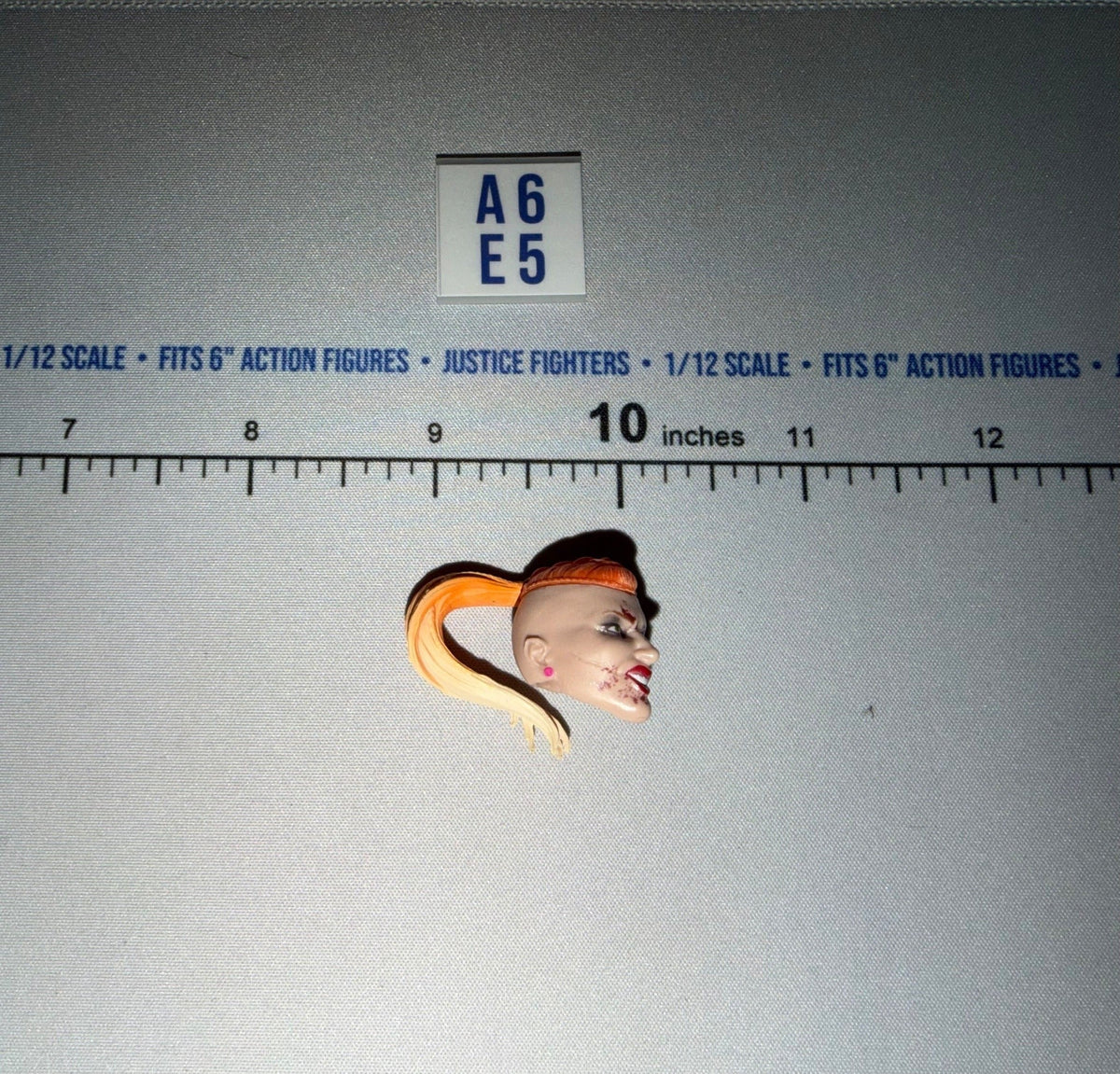 1/12 Scale Modern Female Head Sculpt with Ponytail - Pandora - Valaverse