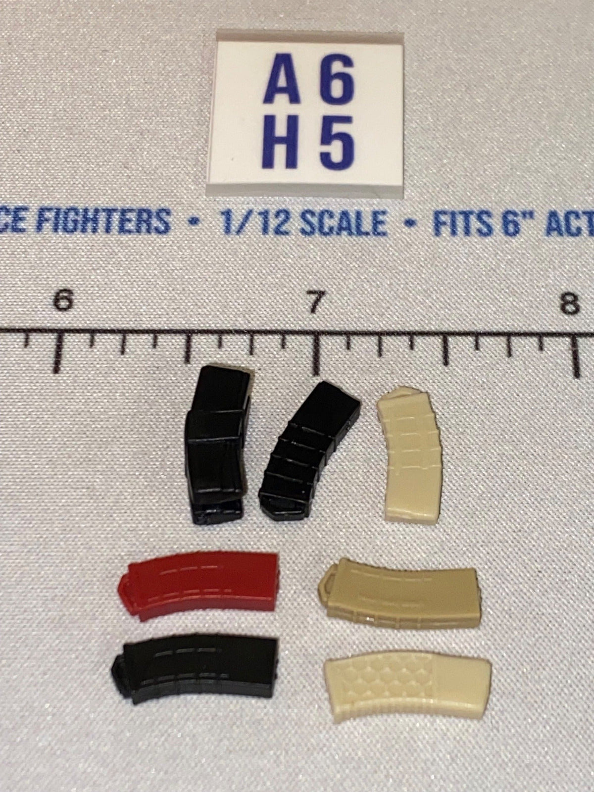 1/12 Scale Modern Era Rifle Magazine Lot - Valaverse