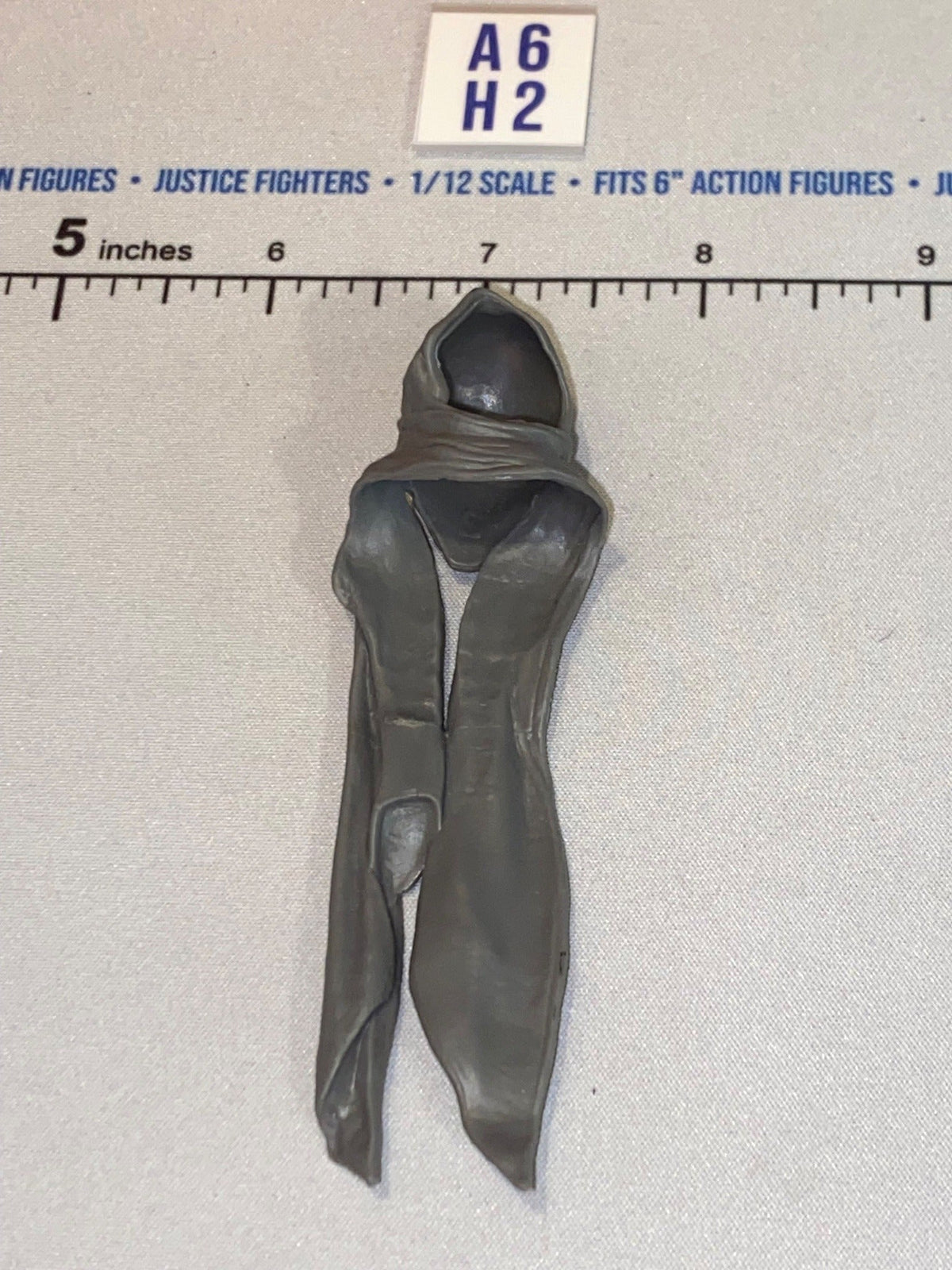 1/12 Scale Hooded Robe - Dark Grey - Star Wars Black Series