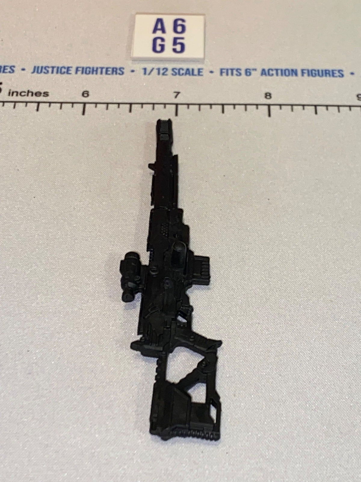 1/12 Scale Futuristic Sniper Rifle with Scope - GI Joe Classified