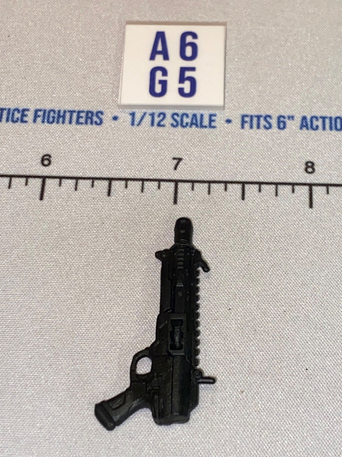 1/12 Scale Modern Submachine Gun - Black - GI Joe Classified