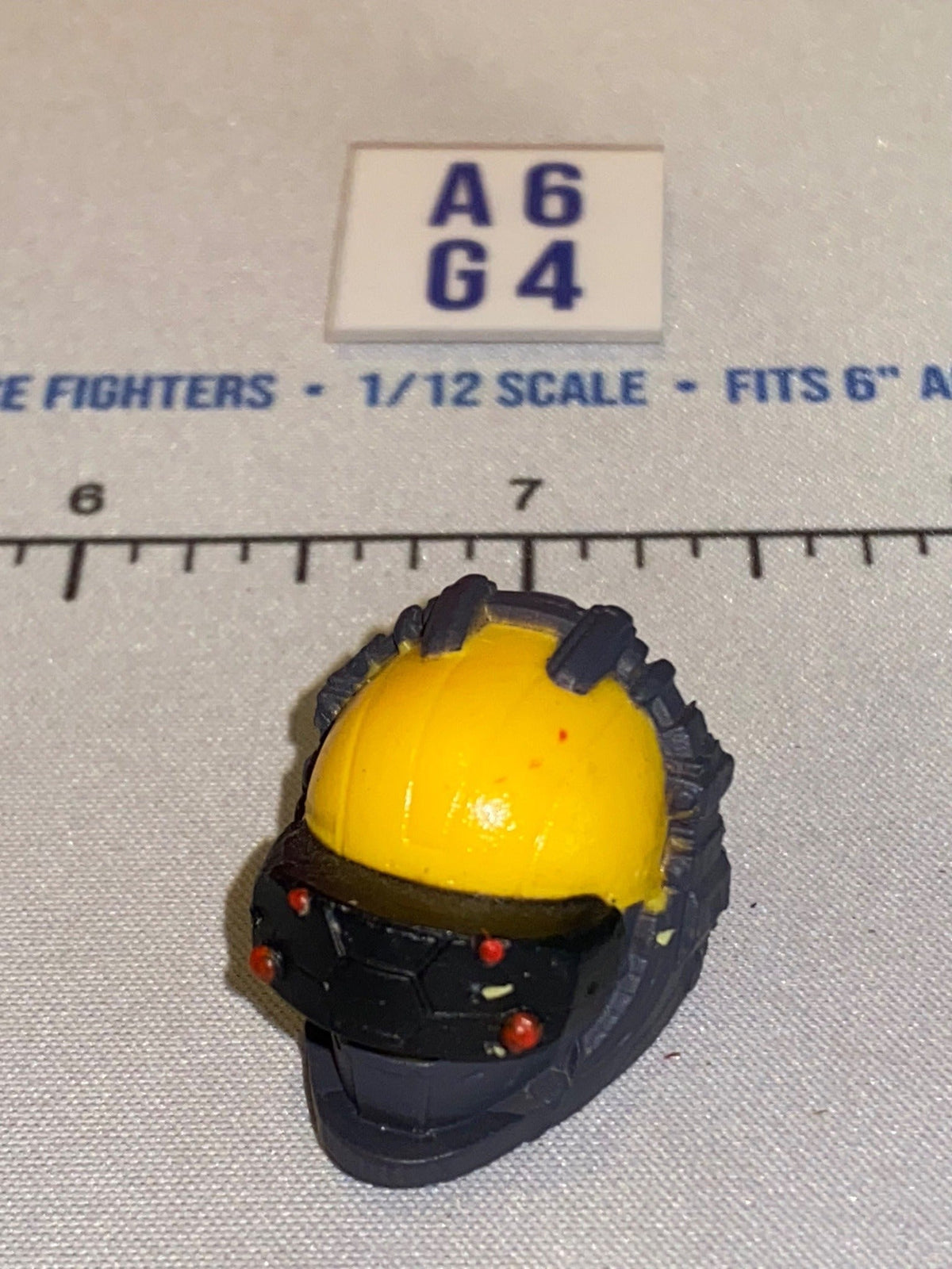 1/12 Scale Sci-Fi Cobra Viper Helmet Head Sculpt - GI Joe Classified