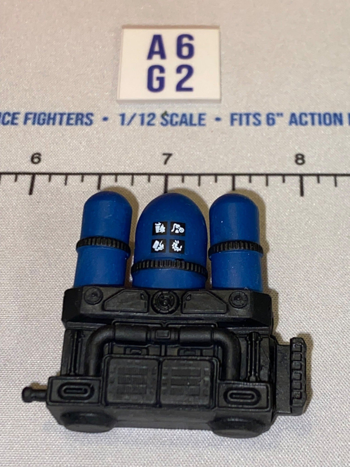1/12 Scale Science Fiction Triple Canister Backpack Unit - GI Joe Classified
