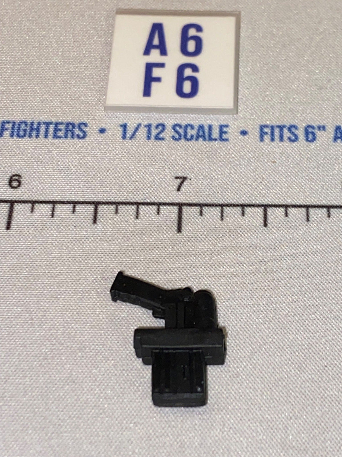 1/12 Scale Science Fiction Blaster Pistol