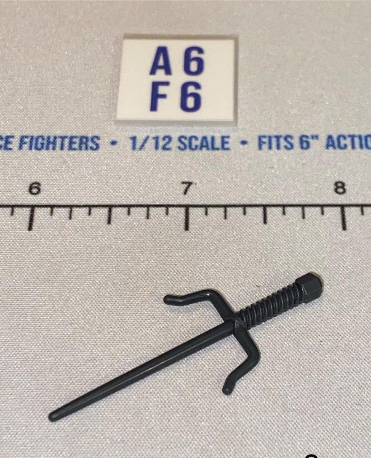 1/12 Scale Ninja Sai Weapon / Knife