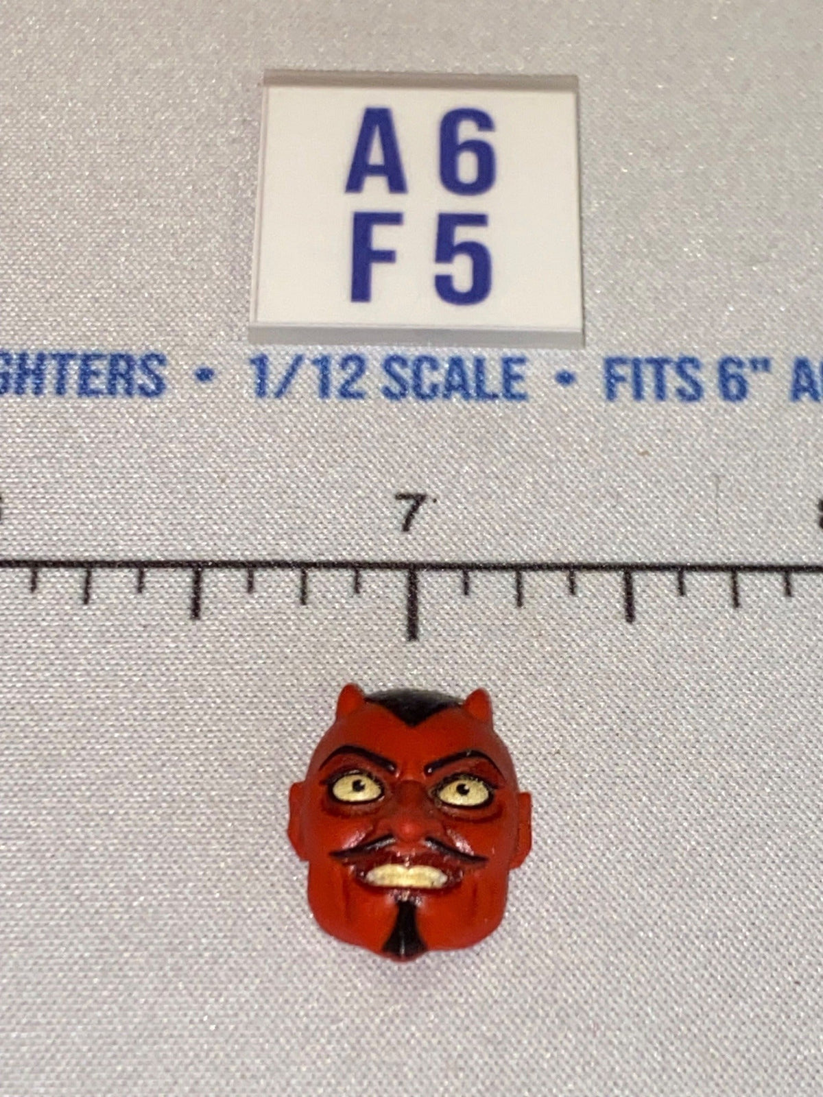 1/12 Scale Horror Devil Face Mask