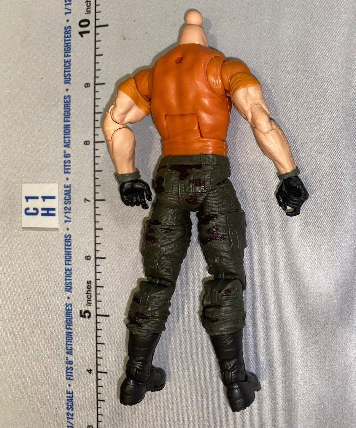 1/12 Scale Modern Era Outback Action Figure Body - GI Joe Classified