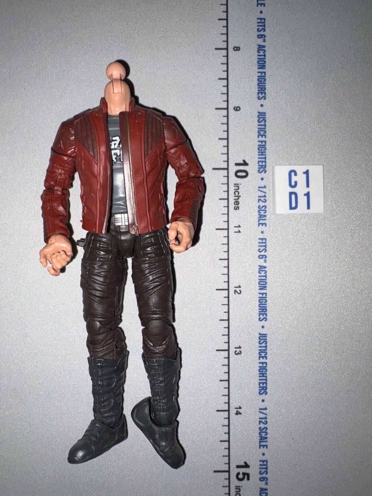 1/12 Scale Modern Era Star-Lord Action Figure Body - No Head - Marvel Legends