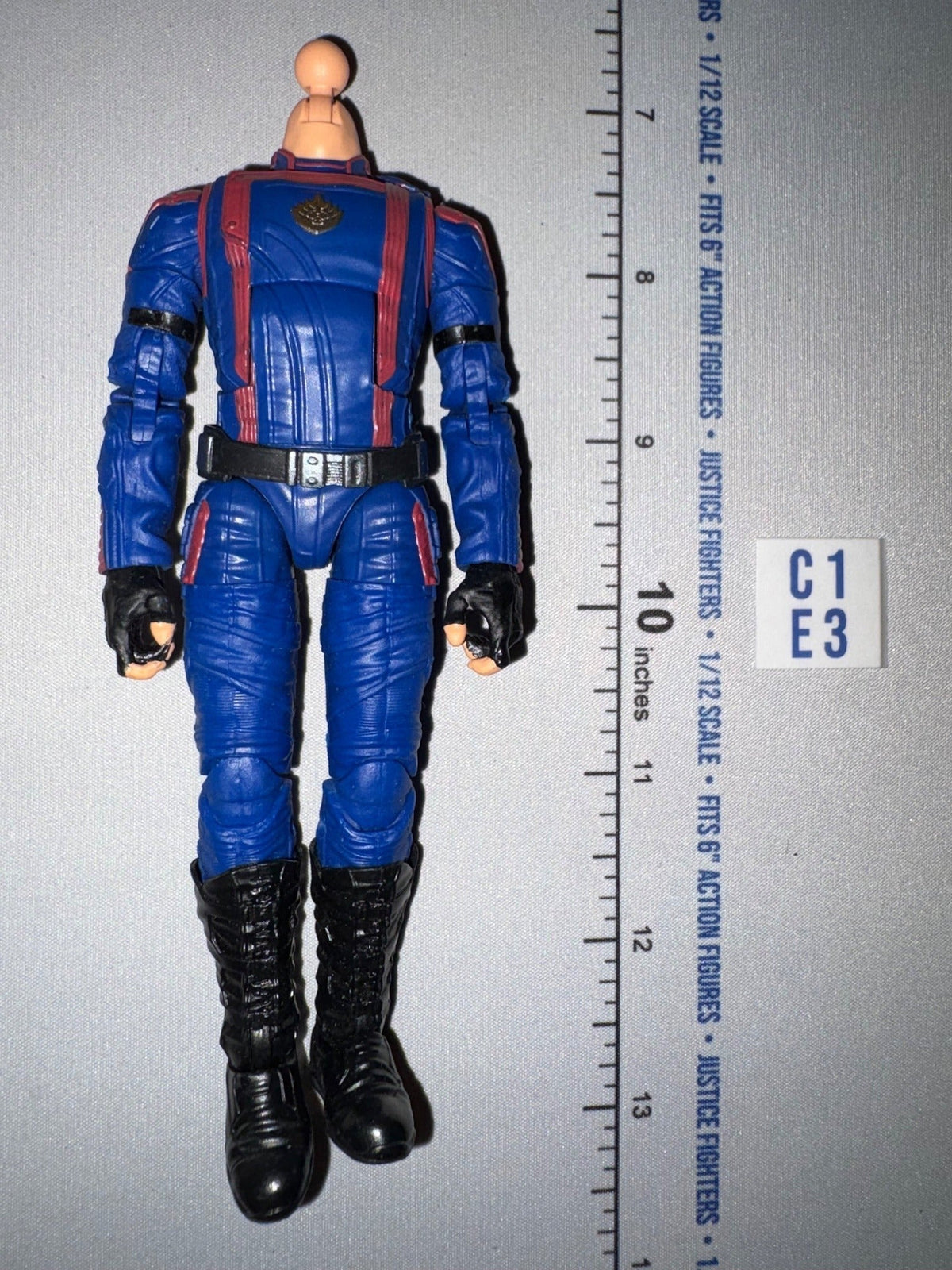 1/12 Scale Guardians of the Galaxy Star-Lord Action Figure Body - Headless - Marvel Legends