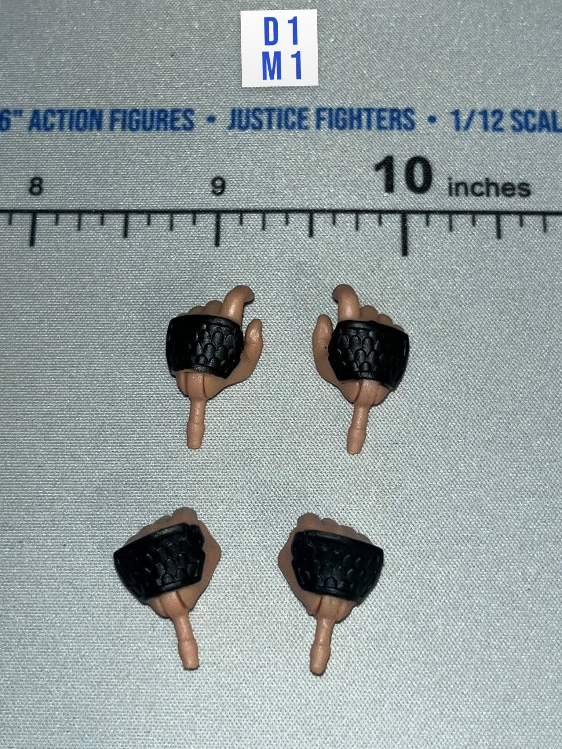 1/12 Scale Wrapped Hands Set - “Dice” - GI Joe Classified Cobra Ninjas #160