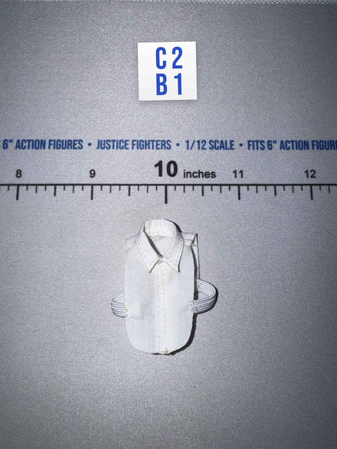 1/12 Scale Modern Era Dress Shirt - 1/12 Scale WWII German SS Honor Guard Aaron - DID 3R TG80007 DiD DiD