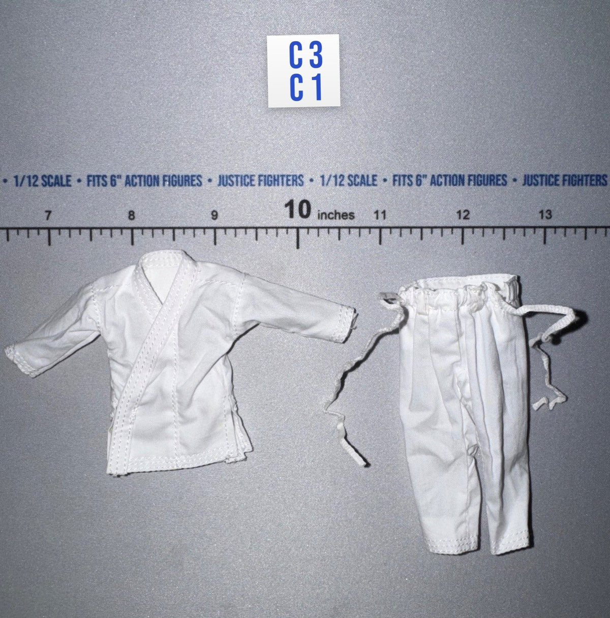 1/12 Scale Karate Uniform Gi - KARATE PLAYER - DiD SF80001