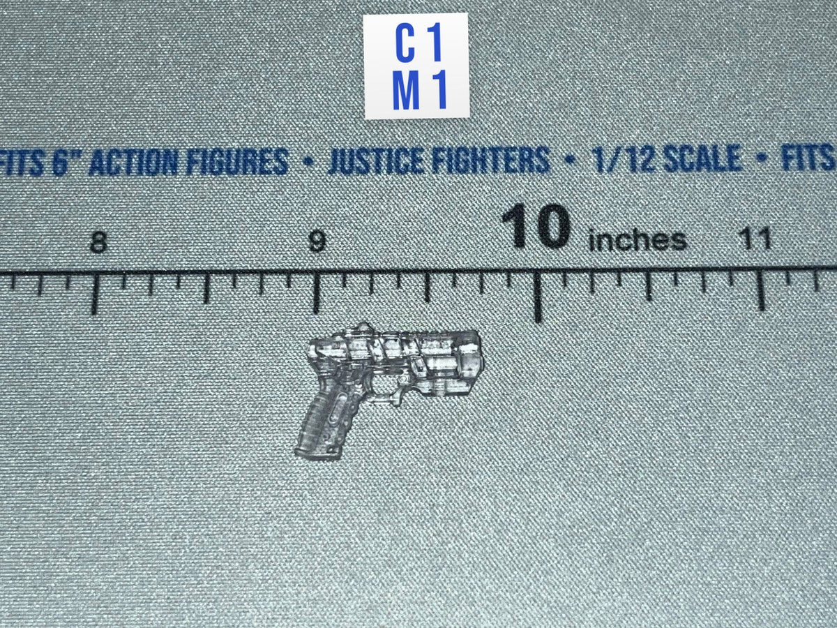 1/12 Scale Modern Era Futuristic Pistol - Valaverse Praetorian Wraith 2.0